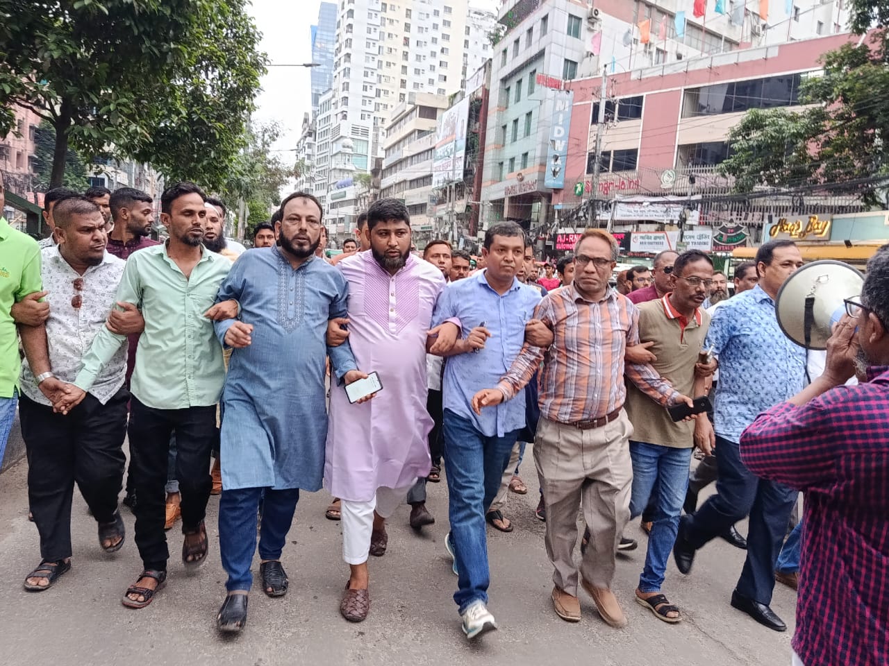 বিএনপির বিরুদ্ধে দেশব্যাপী ষড়যন্ত্রের প্রতিবাদে জাতীয়তাবাদী মৎস্যজীবী দলের বিক্ষোভ সমাবেশ অনুষ্ঠিত