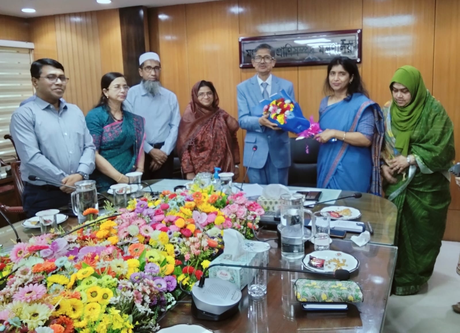 মৎস্য ও প্রাণিসম্পদ মন্ত্রণালয়ের নতুন সচিবের যোগদান